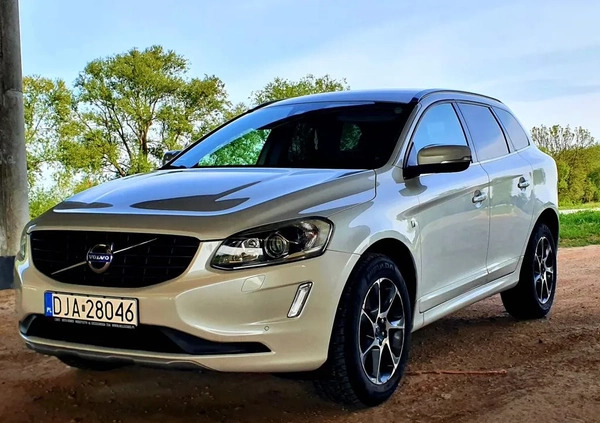 Volvo XC 60 cena 75900 przebieg: 166000, rok produkcji 2016 z Jawor małe 436